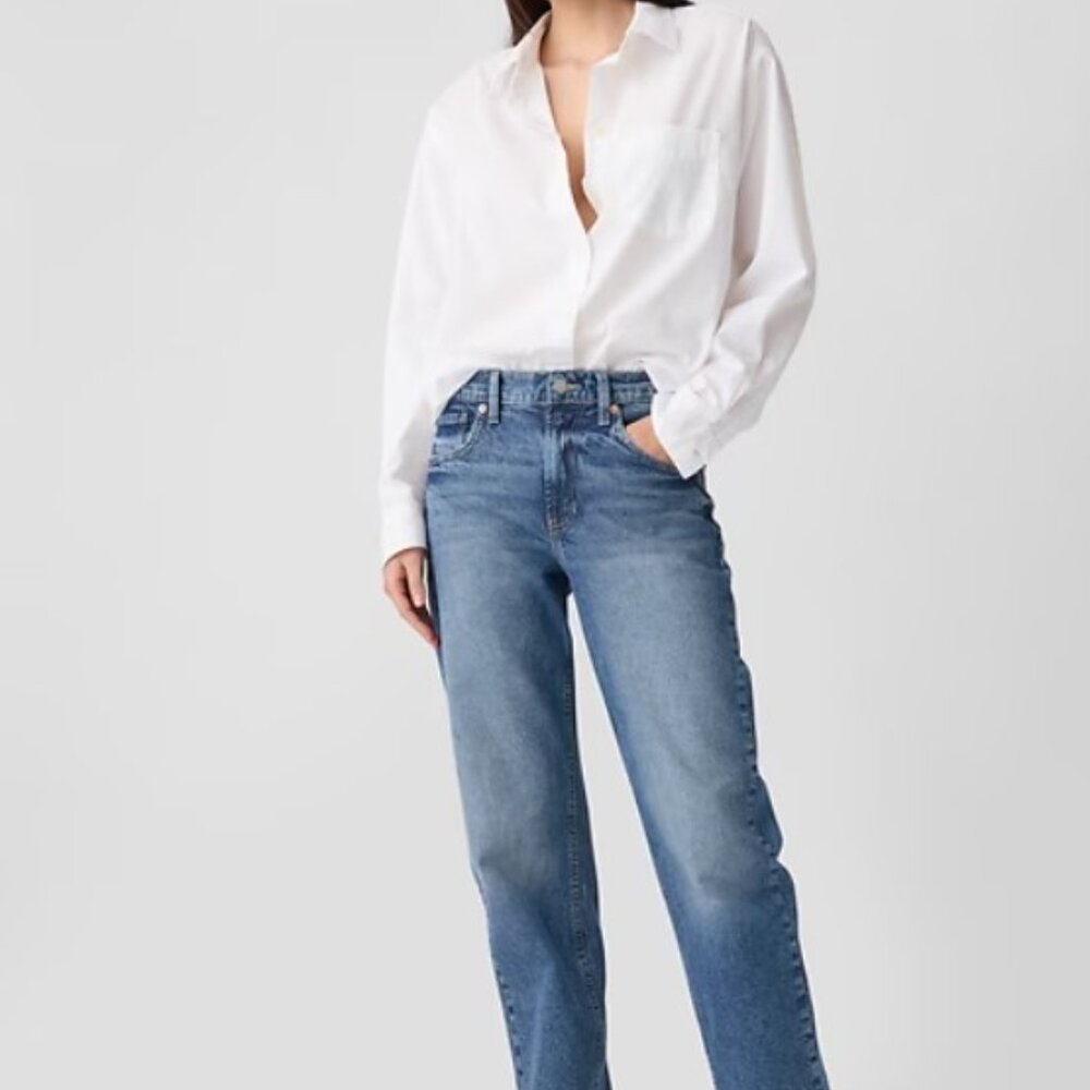 Gap Denim 90’s loose straight leg jeans